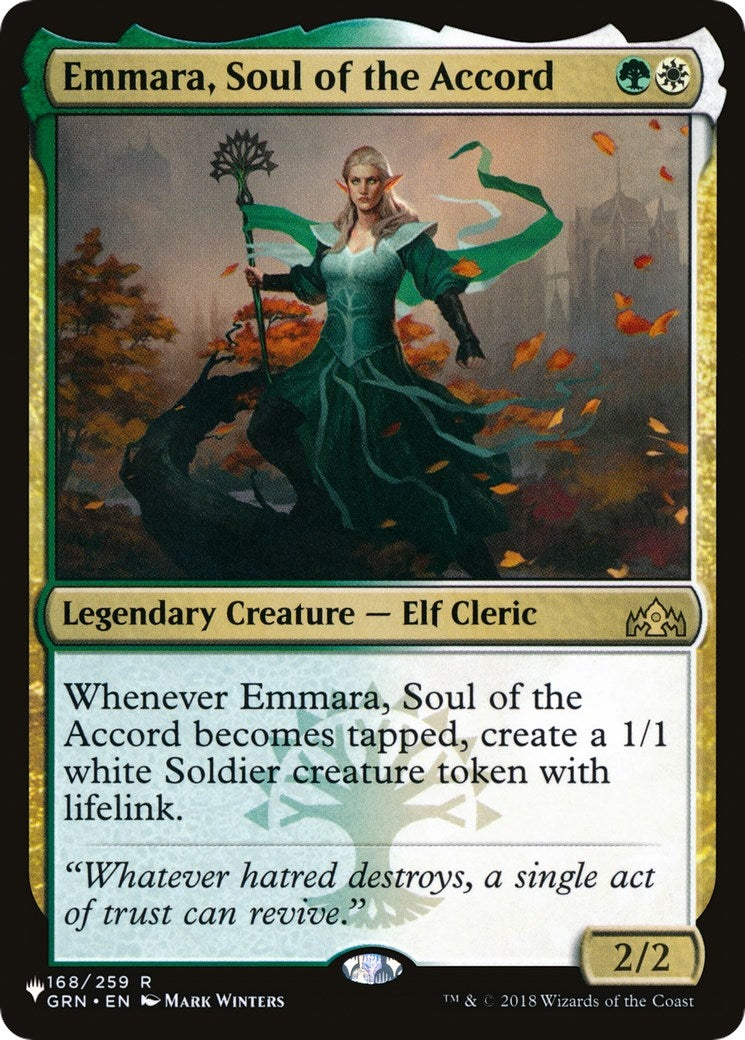 Image for Emmara, Soul of the Accord (168) [The List Reprints] - Magic: The Gathering