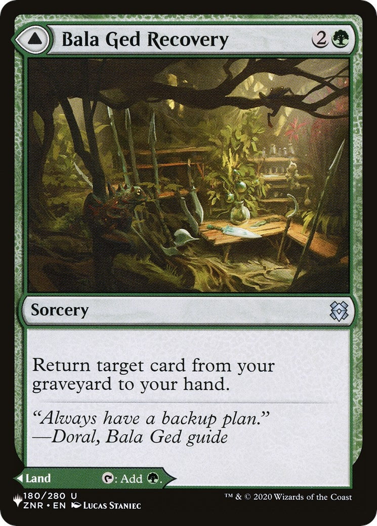 Image for Bala Ged Recovery (180) [The List Reprints] - Magic: The Gathering
