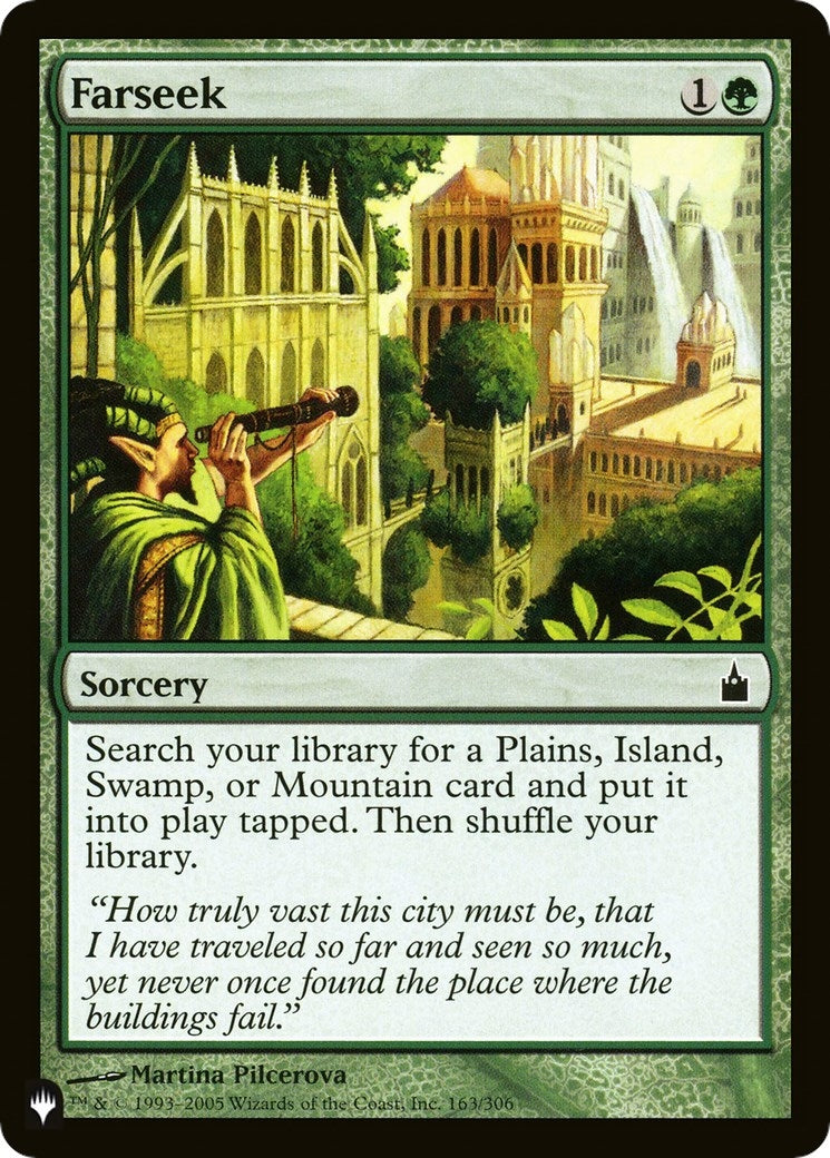 Image for Farseek (RAV) (163) [The List Reprints] - Magic: The Gathering
