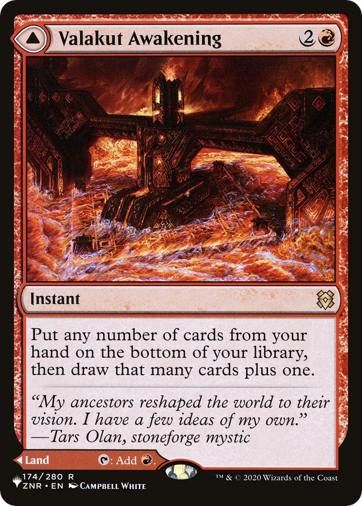 Image for Valakut Awakening (174) [The List Reprints] - Magic: The Gathering