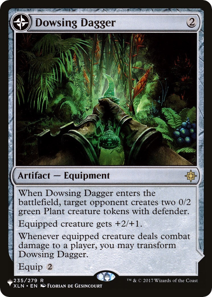 Image for Dowsing Dagger (235) [The List Reprints] - Magic: The Gathering