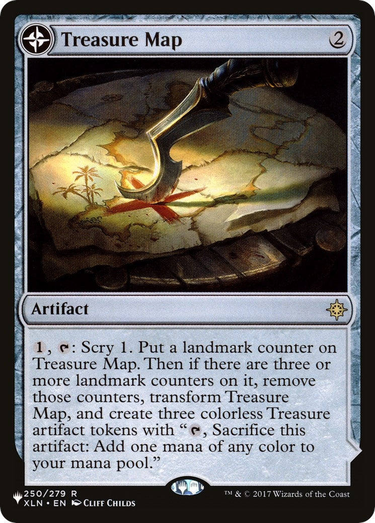Treasure Map (250) [The List Reprints]
