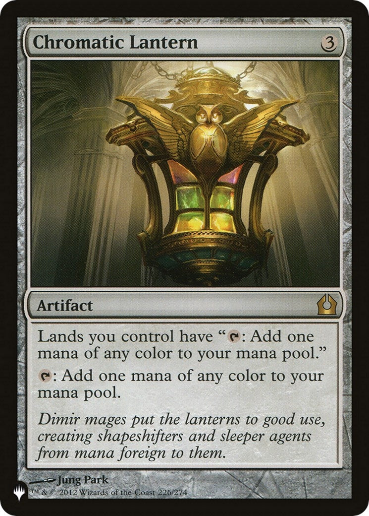 Image for Chromatic Lantern (RTR) (226) [The List Reprints] - Magic: The Gathering