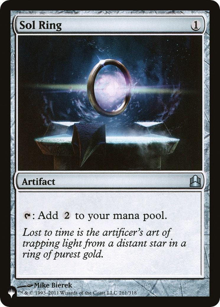 Image for Sol Ring (CMD) (261) [The List Reprints] - Magic: The Gathering