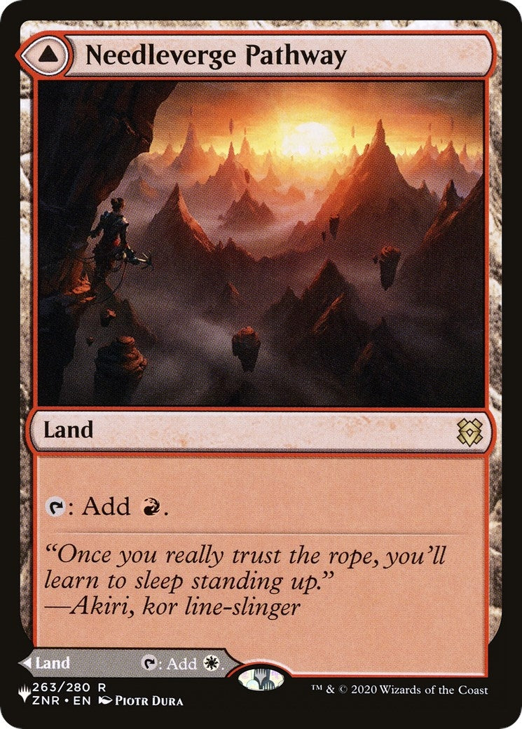 Image for Needleverge Pathway (263) [The List Reprints] - Magic: The Gathering