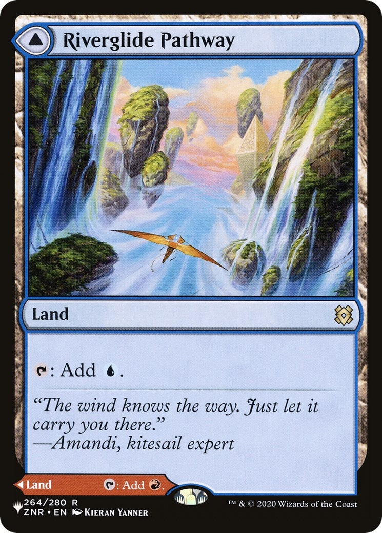 Image for Riverglide Pathway (264) [The List Reprints] - Magic: The Gathering