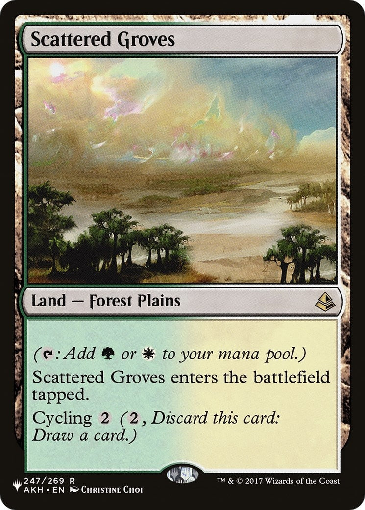 Image for Scattered Groves (247) [The List Reprints] - Magic: The Gathering