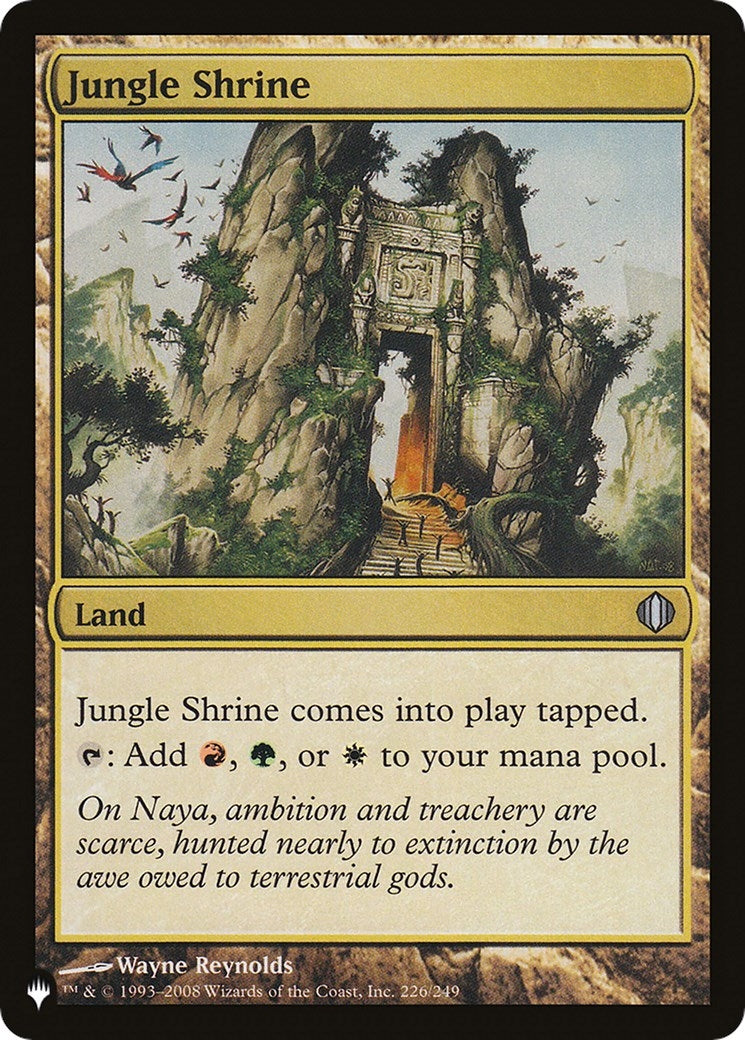 Image for Jungle Shrine (ALA) (226) [The List Reprints] - Magic: The Gathering