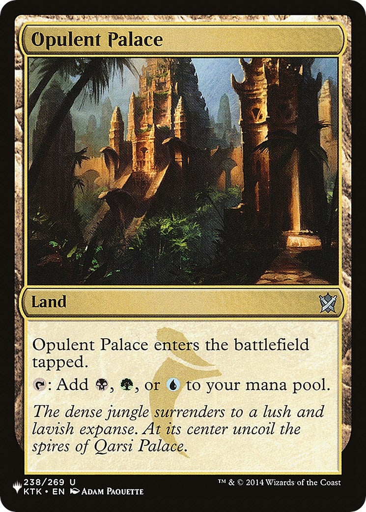 Image for Opulent Palace (KTK) (238) [The List Reprints] - Magic: The Gathering