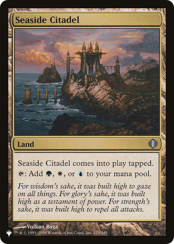 Image for Seaside Citadel (ALA) (229) [The List Reprints] - Magic: The Gathering
