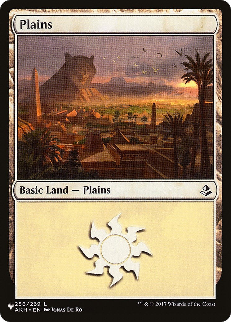 Image for Plains (AKH) (256) [The List Reprints] - Magic: The Gathering