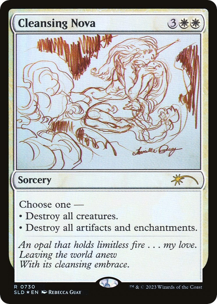 Image for Cleansing Nova (Sketch Showcase) (730) [Secret Lair Drop Series] - Magic: The Gathering