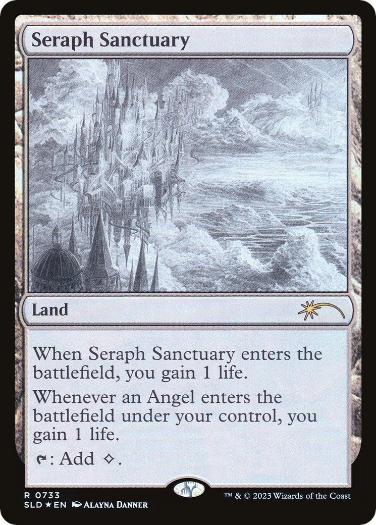 Seraph Sanctuary (Sketch Showcase) (733) [Secret Lair Drop Series]