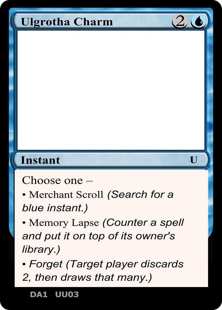 Ulgrotha Charm [Un-Known Event Playtest Cards]