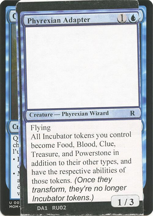 Image for Phyrexian Adapter [Un-Known Event Playtest Cards] - Magic: The Gathering