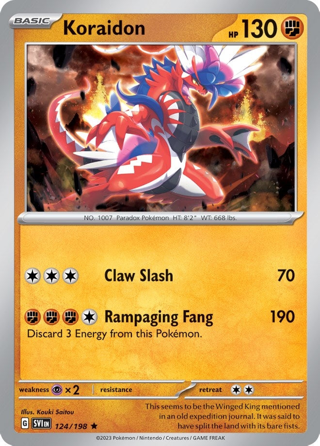 Image for Koraidon (124/198) [Deck Exclusives] - Pokemon