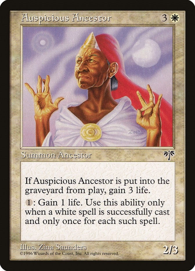 Image for Auspicious Ancestor [Mirage] - Magic: The Gathering