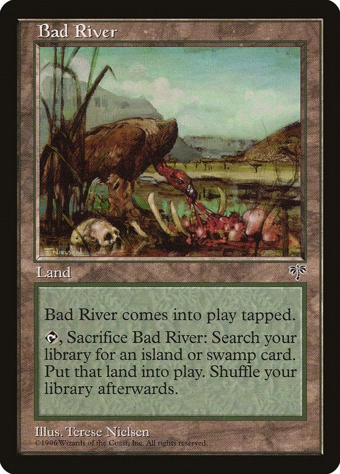 Image for Bad River [Mirage] - Magic: The Gathering