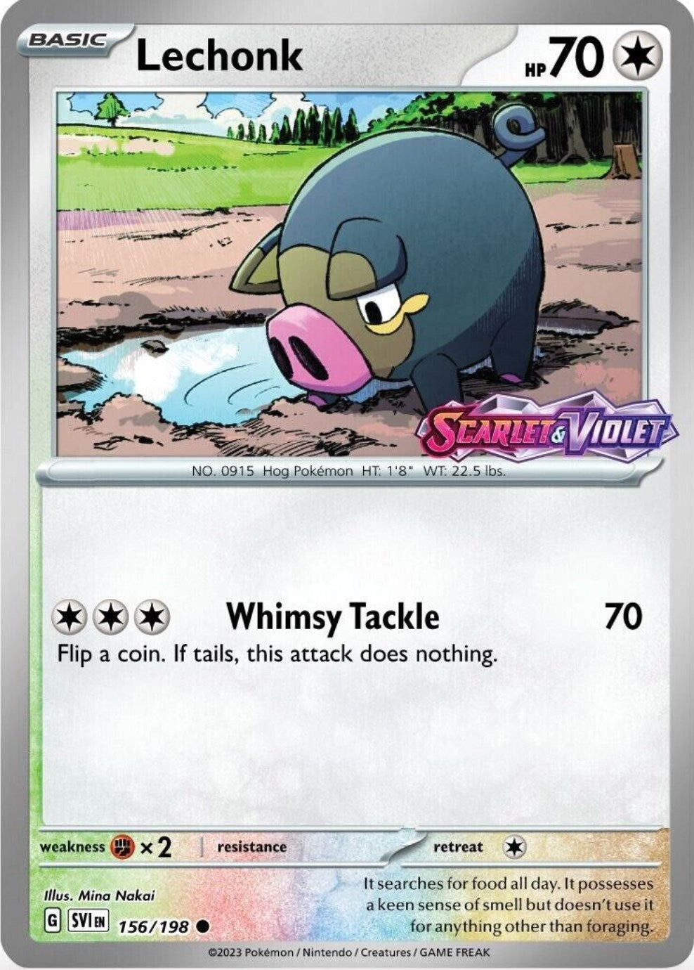 Image for Lechonk - 156/198 (Best Buy Exclusive) (156/198) [Miscellaneous Cards & Products] - Pokemon