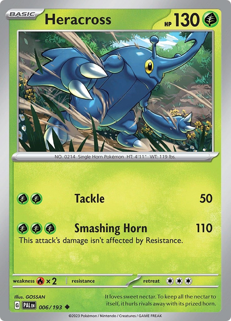Image for Heracross (006/193) [SV02: Paldea Evolved] - Pokemon