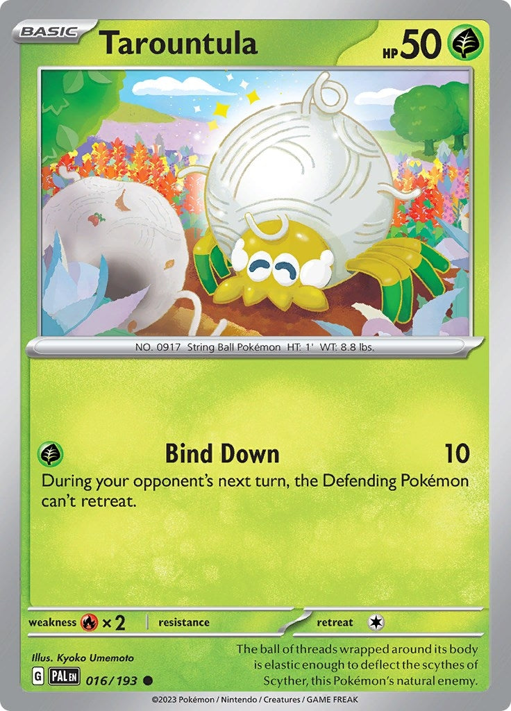 Image for Tarountula (016/193) [SV02: Paldea Evolved] - Pokemon