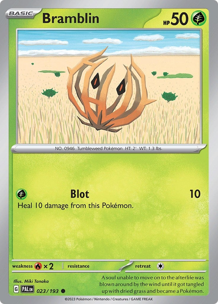 Bramblin (023/193) [SV02: Paldea Evolved]