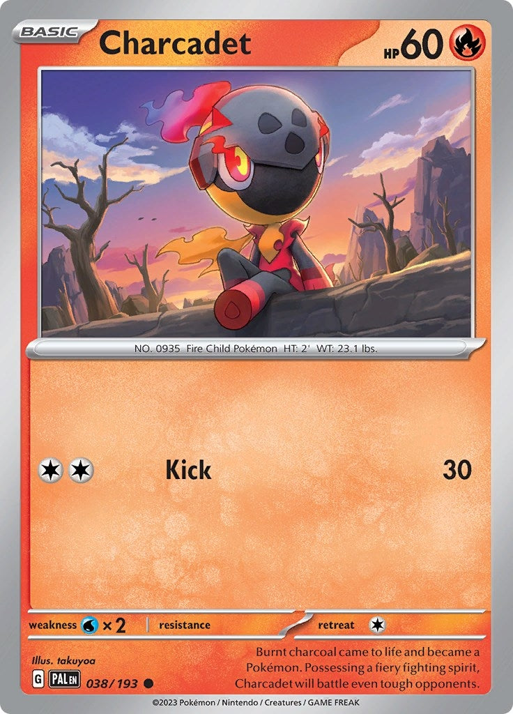 Image for Charcadet (038/193) [SV02: Paldea Evolved] - Pokemon