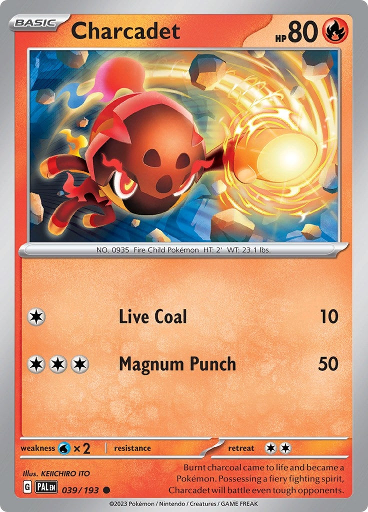 Image for Charcadet (039/193) [SV02: Paldea Evolved] - Pokemon