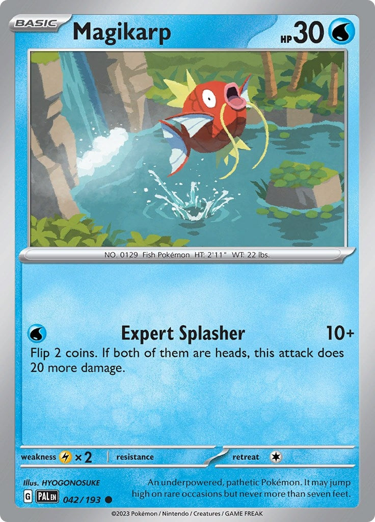 Image for Magikarp (042/193) [SV02: Paldea Evolved] - Pokemon