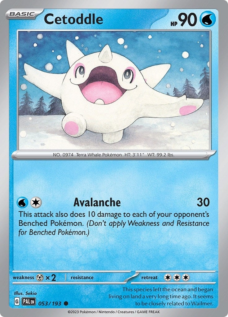 Image for Cetoddle (053/193) [SV02: Paldea Evolved] - Pokemon