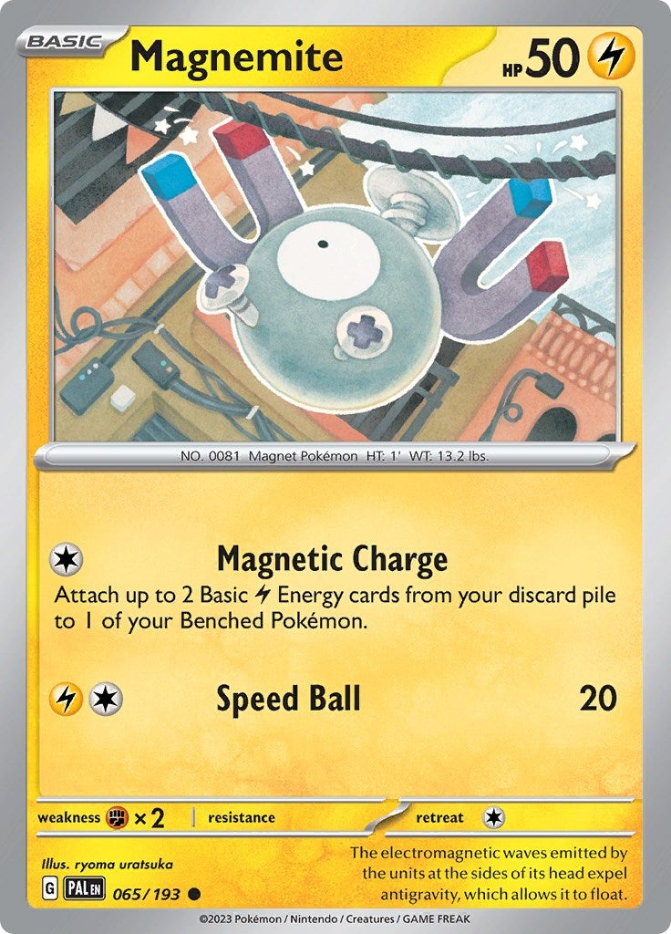 Image for Magnemite (065/193) [SV02: Paldea Evolved] - Pokemon