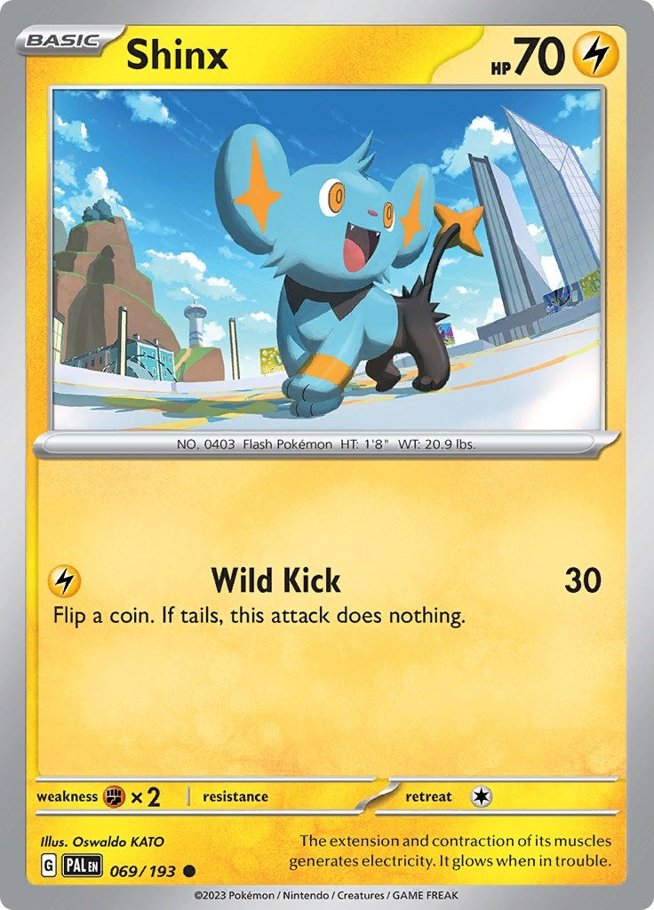 Image for Shinx (069/193) [SV02: Paldea Evolved] - Pokemon