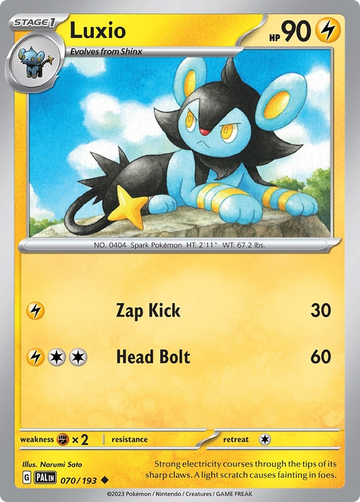 Image for Luxio (070/193) [SV02: Paldea Evolved] - Pokemon