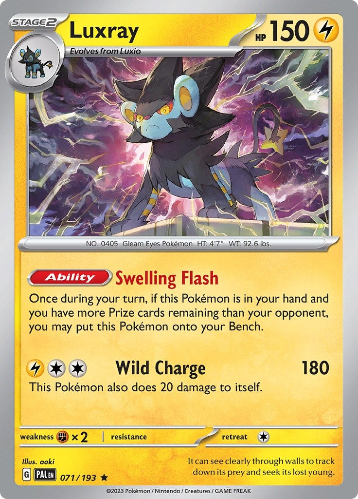 Image for Luxray (071/193) [SV02: Paldea Evolved] - Pokemon