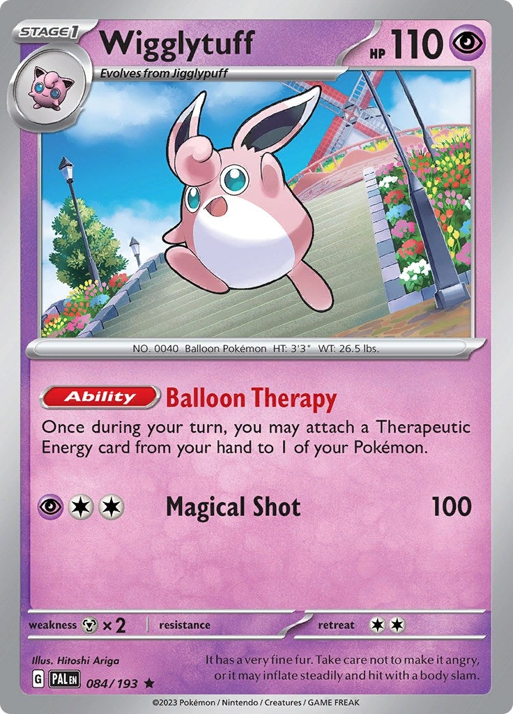 Image for Wigglytuff (084/193) [SV02: Paldea Evolved] - Pokemon