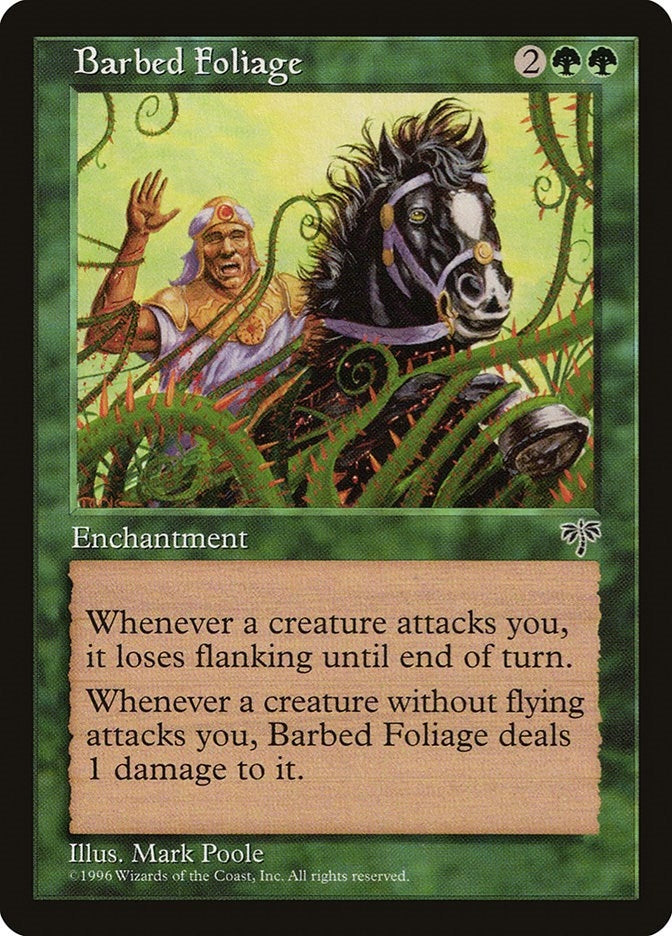 Image for Barbed Foliage [Mirage] - Magic: The Gathering