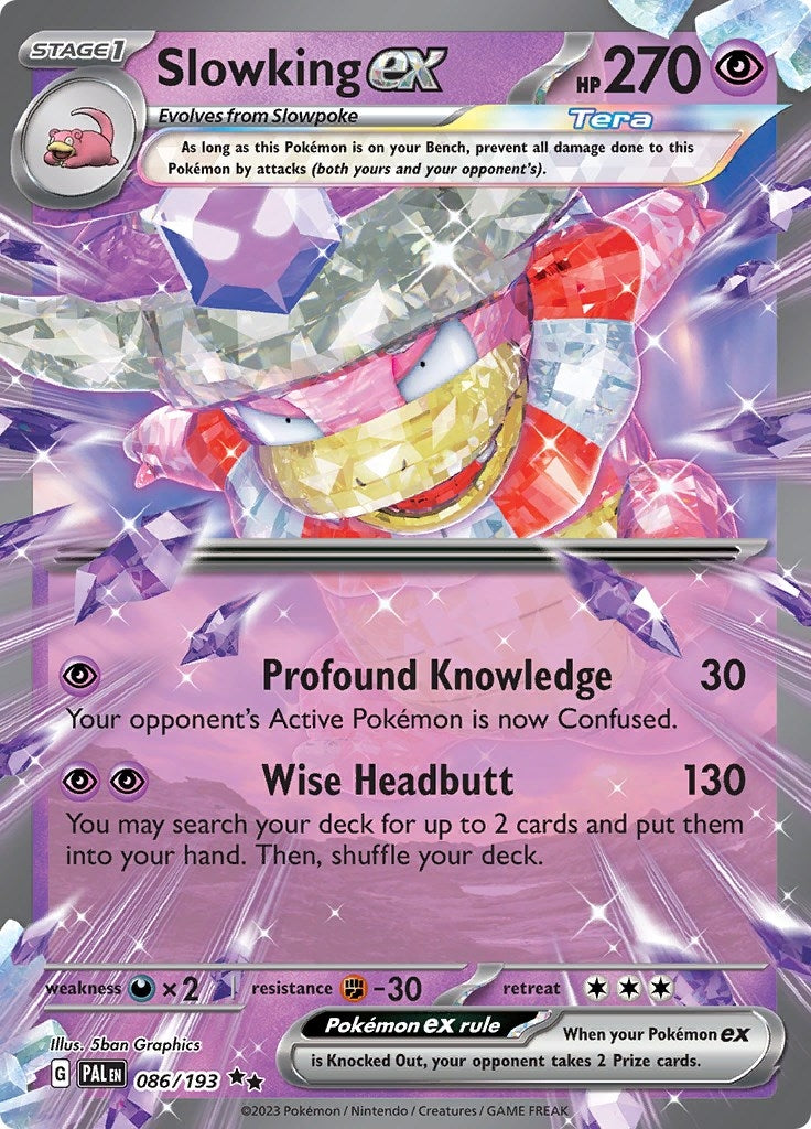 Image for Slowking ex (086/193) [SV02: Paldea Evolved] - Pokemon