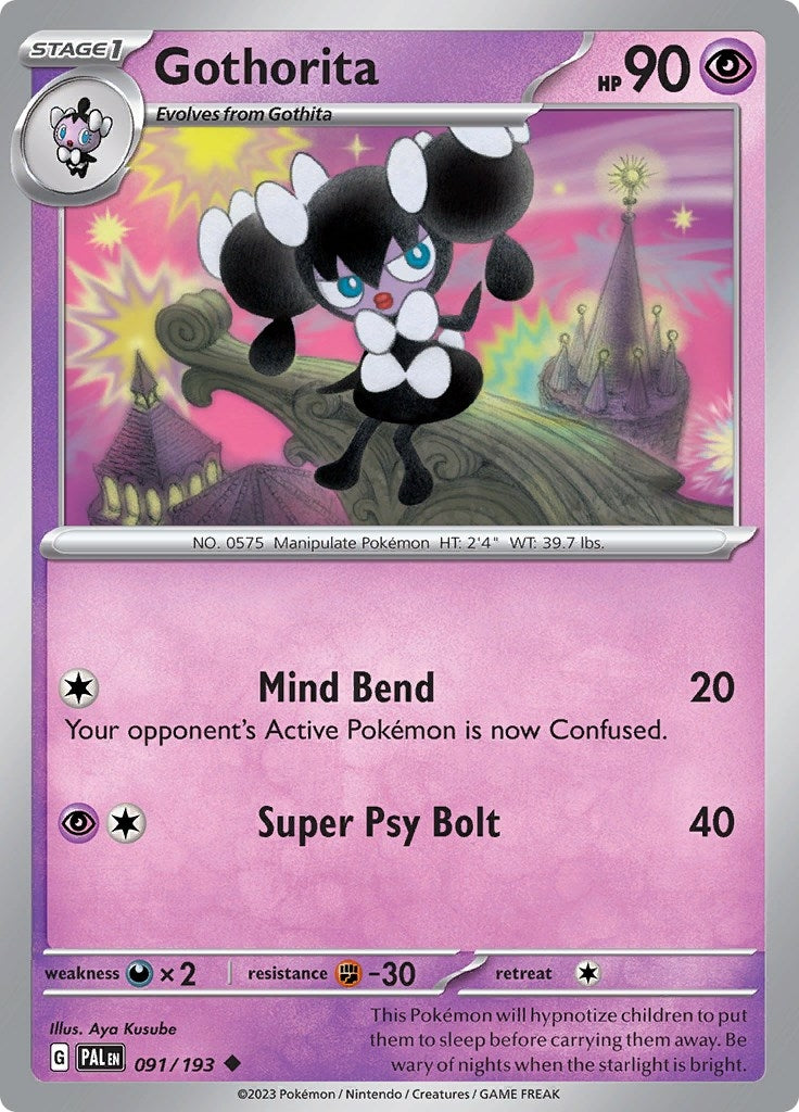 Image for Gothorita (091/193) [SV02: Paldea Evolved] - Pokemon