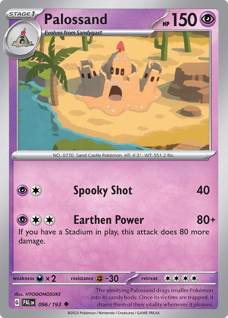 Image for Palossand (096/193) [SV02: Paldea Evolved] - Pokemon