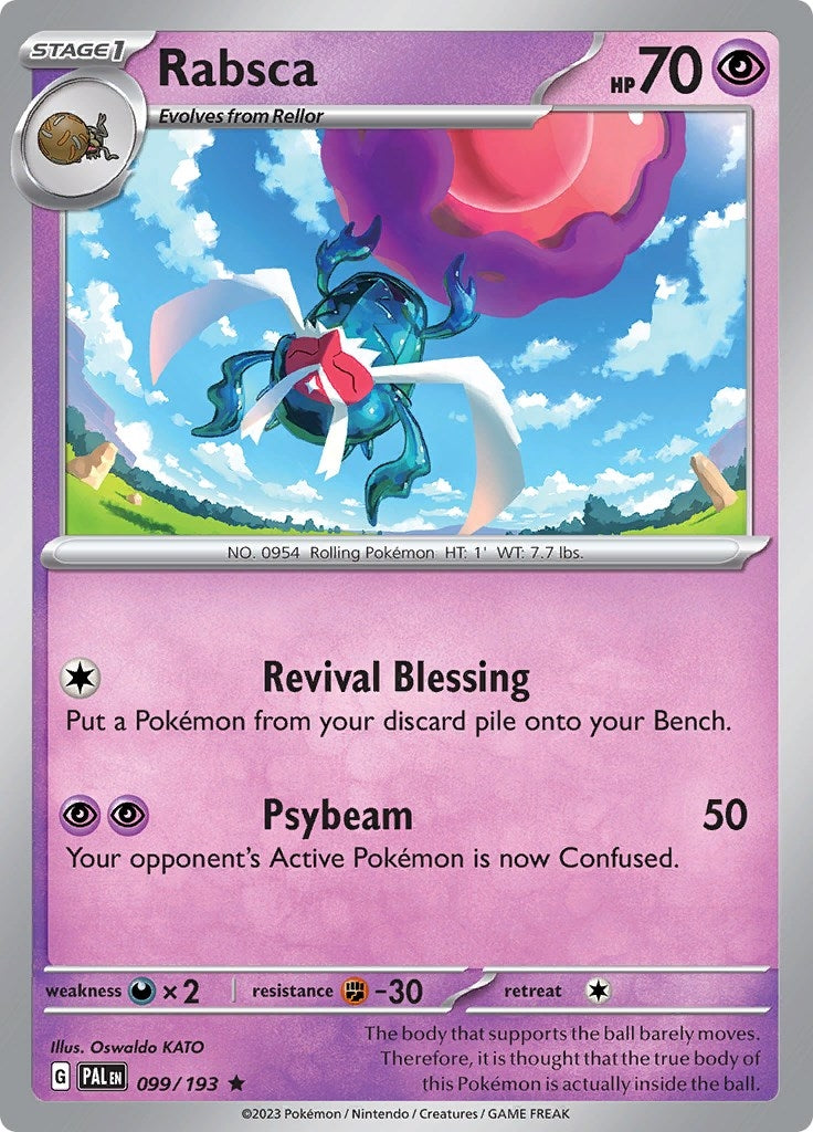 Image for Rabsca (099/193) [SV02: Paldea Evolved] - Pokemon