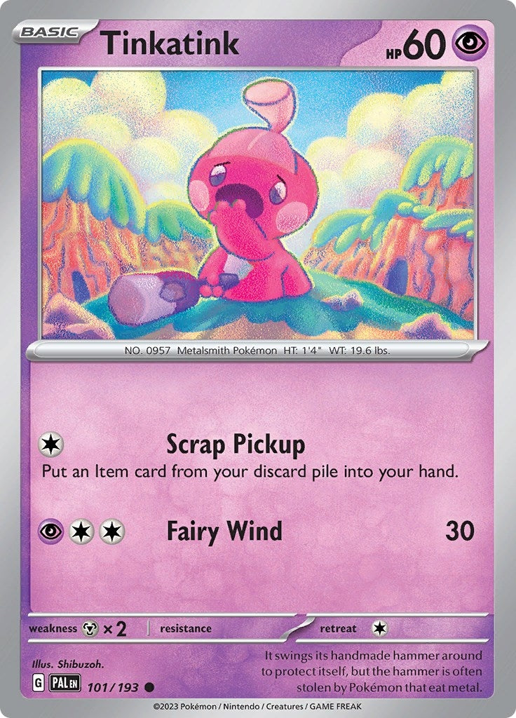 Image for Tinkatink (101/193) [SV02: Paldea Evolved] - Pokemon