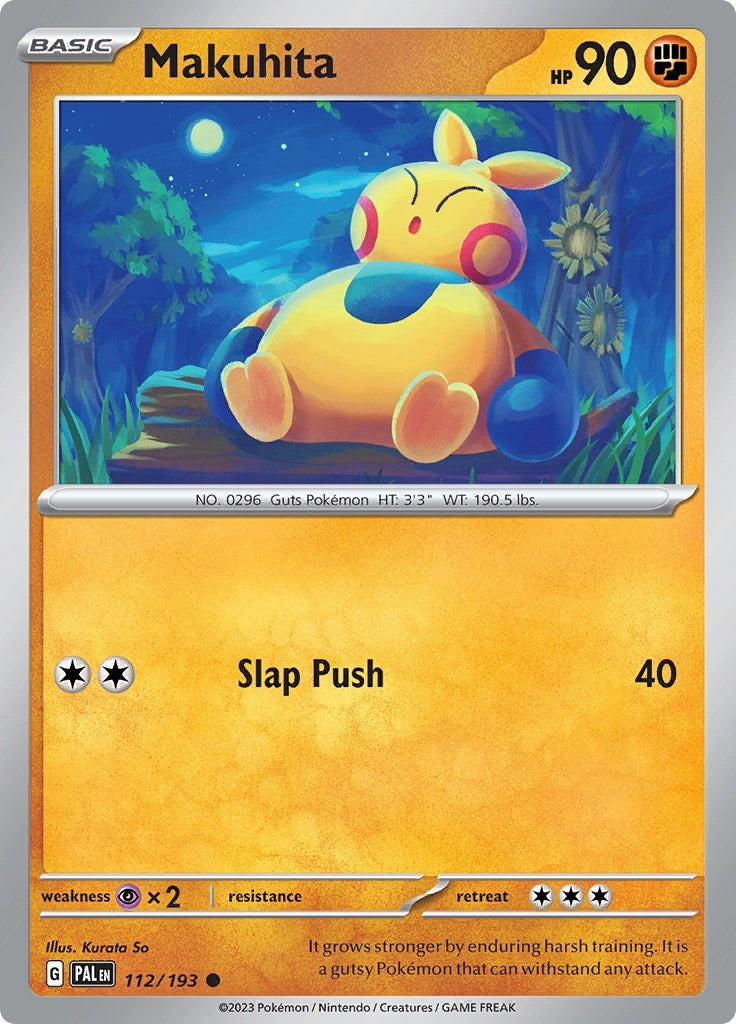 Image for Makuhita (112/193) [SV02: Paldea Evolved] - Pokemon