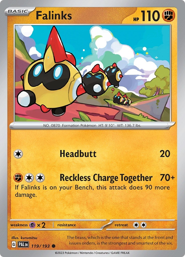 Image for Falinks (119/193) [SV02: Paldea Evolved] - Pokemon