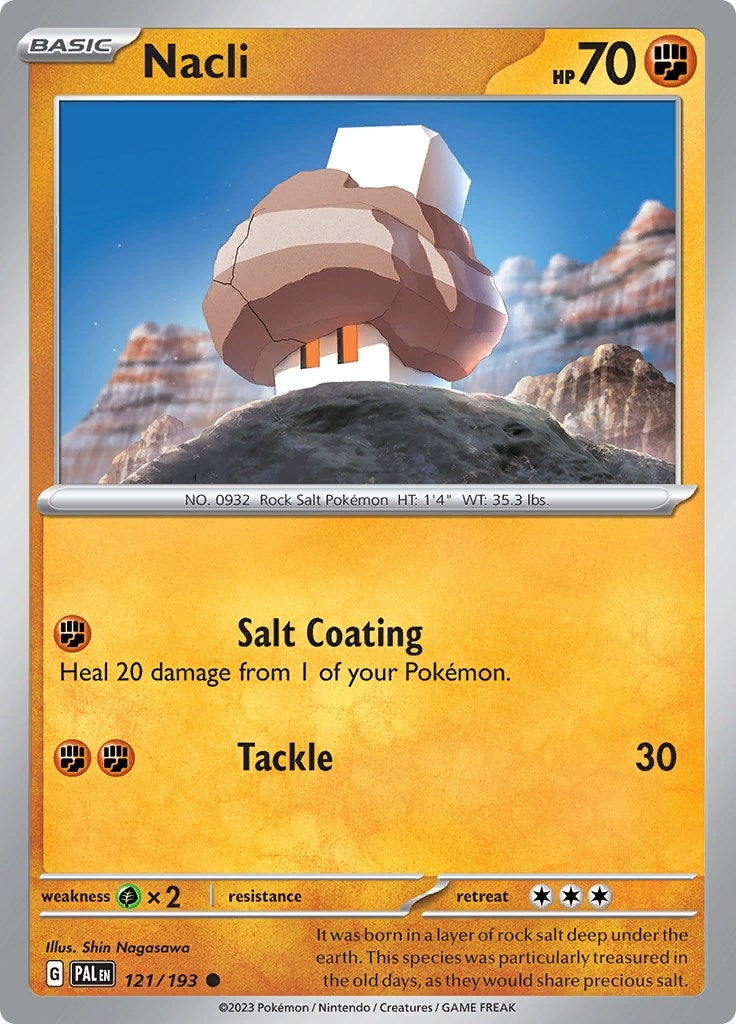 Image for Nacli (121/193) [SV02: Paldea Evolved] - Pokemon