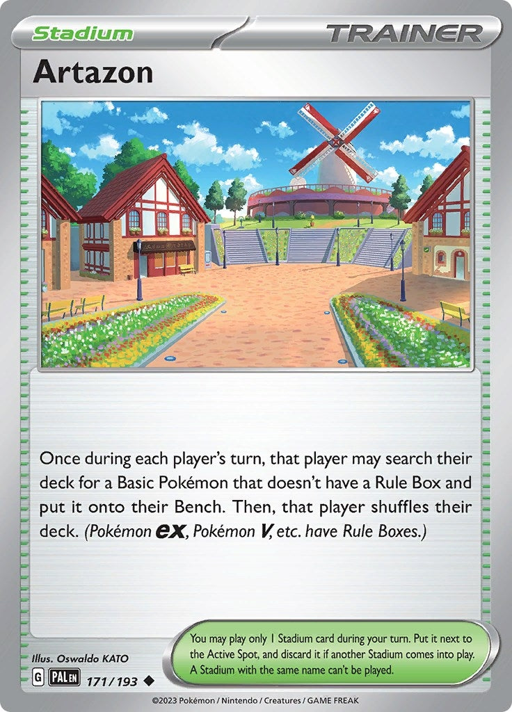 Image for Artazon (171/193) [SV02: Paldea Evolved] - Pokemon