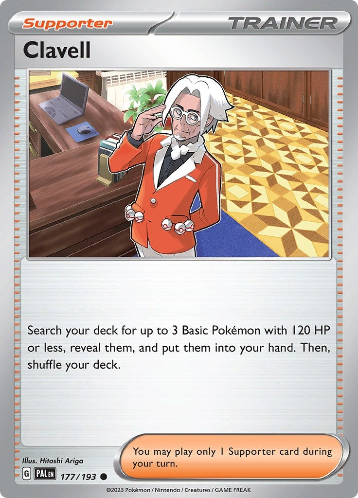 Image for Clavell (177/193) [SV02: Paldea Evolved] - Pokemon