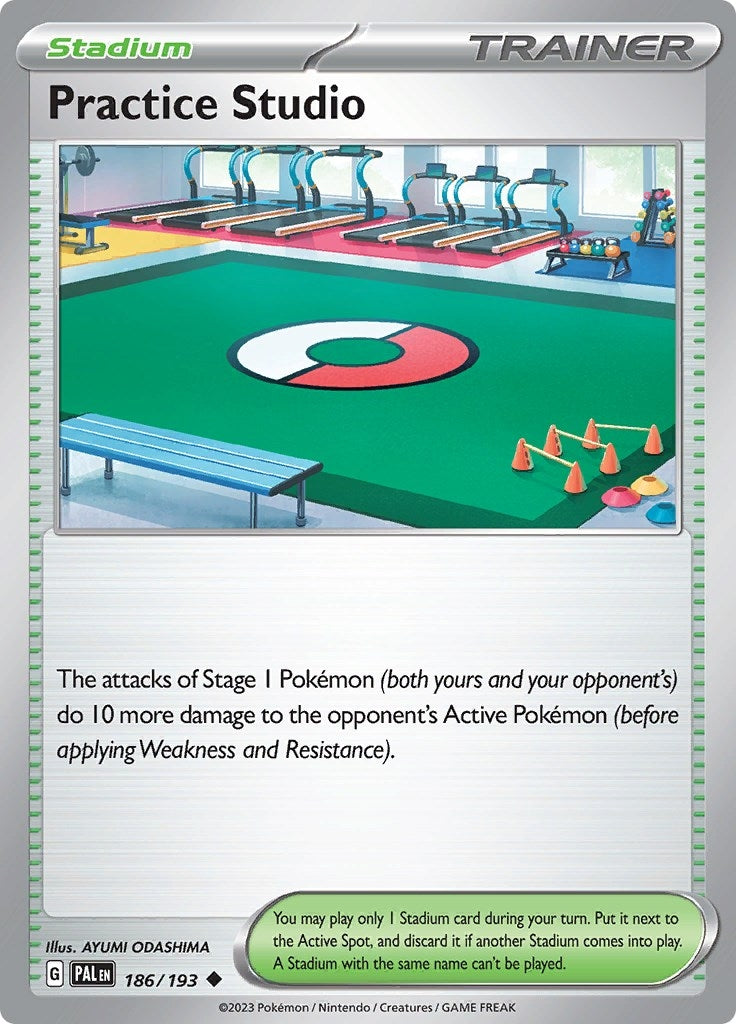 Image for Practice Studio (186/193) [SV02: Paldea Evolved] - Pokemon