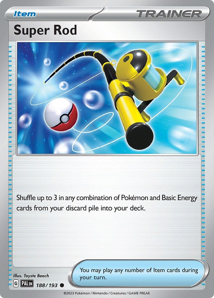 Image for Super Rod (188/193) [SV02: Paldea Evolved] - Pokemon