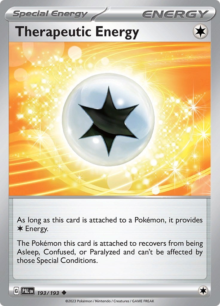 Image for Therapeutic Energy (193/193) [SV02: Paldea Evolved] - Pokemon