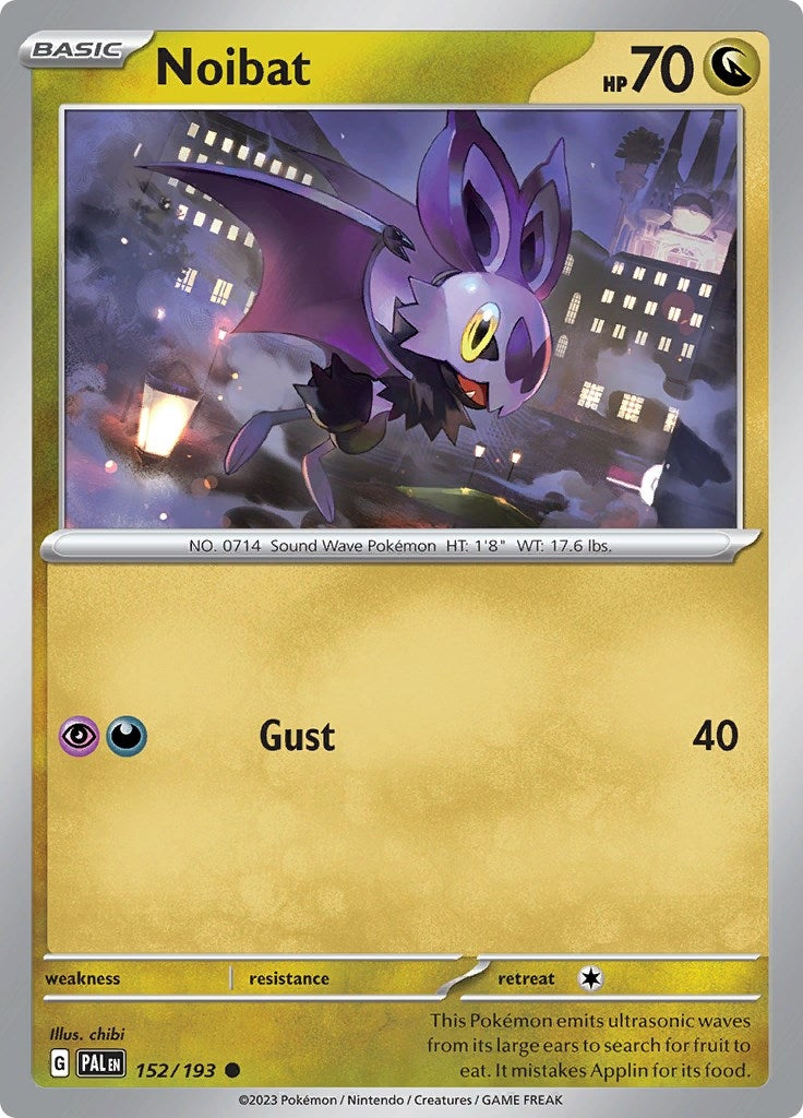 Image for Noibat (152/193) [SV02: Paldea Evolved] - Pokemon
